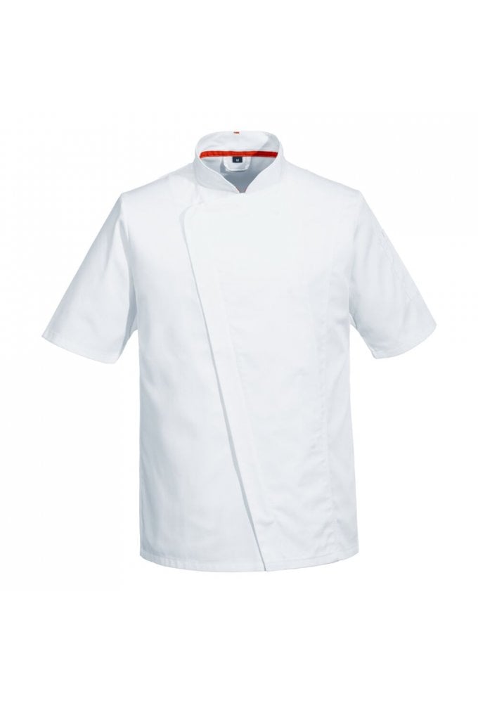 Portwest C739 Chef's Mesh Air Pro Asymmetrical Jacket S/S
