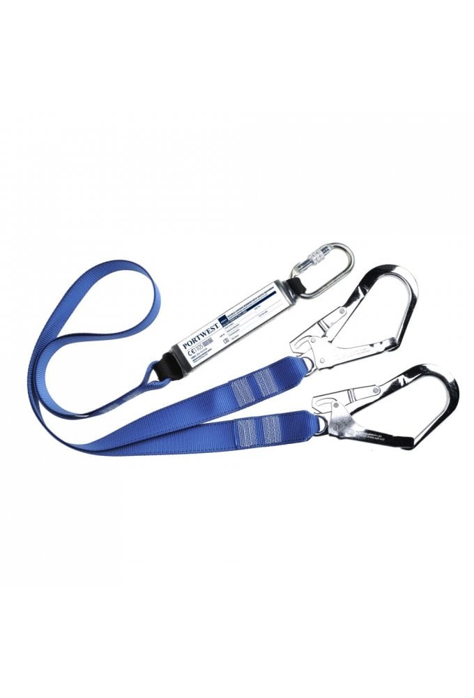 Double Webbing 1.8m Lanyard With Shock Absorber