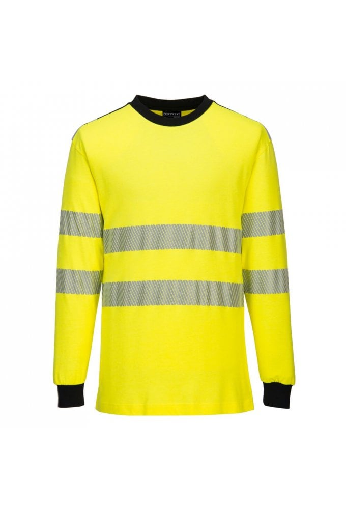 PW3 Modaflame Knit Hi-Vis FR Long Sleeve T-Shirt