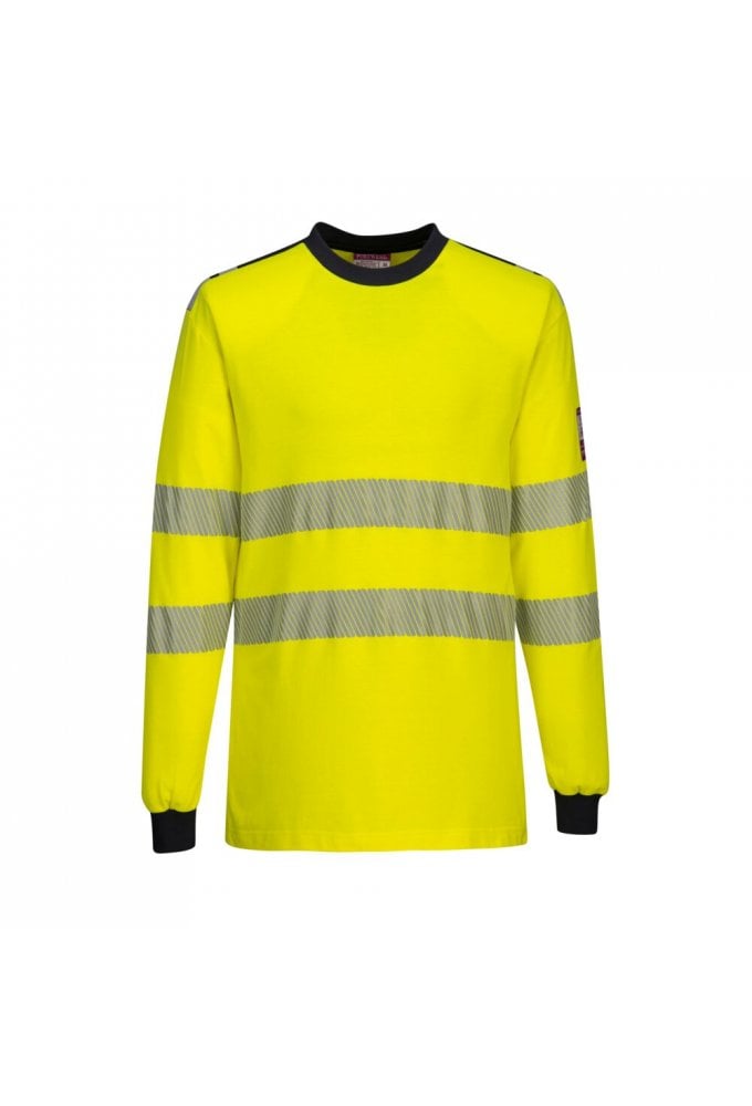 PW3 Modaflame Knit Hi-Vis FR Long Sleeve T-Shirt