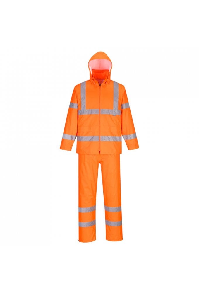 H448 Portwest Hi-Vis Rain Suit