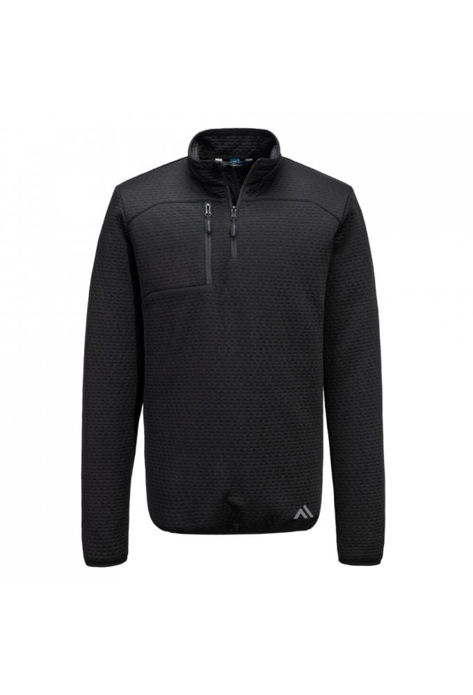 Portwest KX376 KX3 Sport Textured 1/4 Zip Sweatshirt