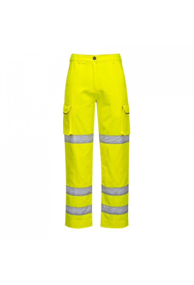 Hi-Vis Women's Three Band Work Trousers