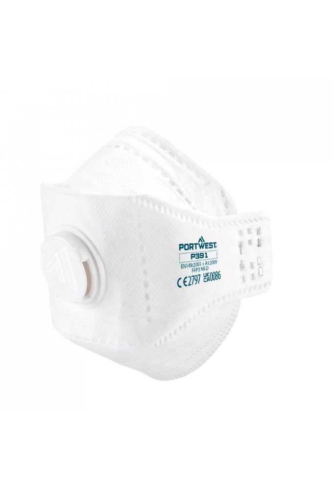 EAGLE FFP3 Valved Dolomite Fold Flat Respirator (Pk10)