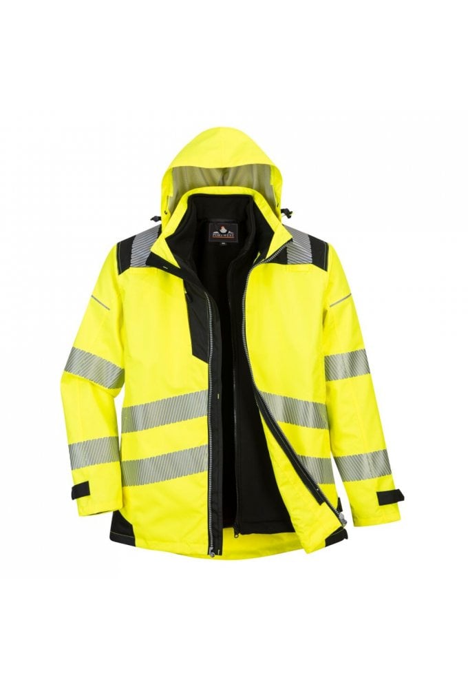PW3 Hi-Vis 3-in-1 Jacket