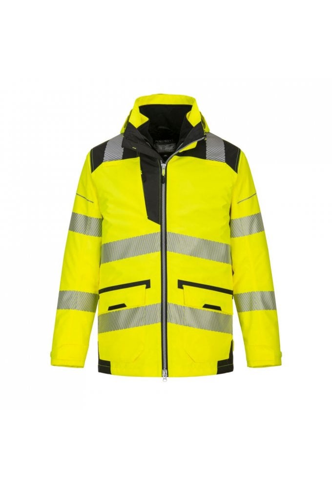 PW3 Hi-Vis Breathable 5-in-1 Jacket