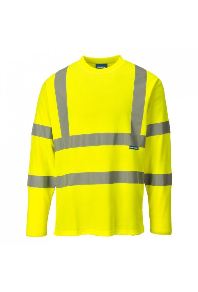 Portwest S278 Hi-Vis Cotton Comfort T-Shirt L/S
