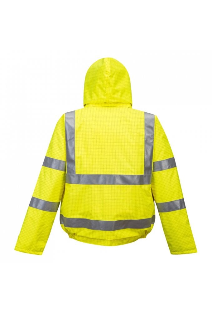 Bizflame Rain Hi-Vis FR Winter Bomber Jacket