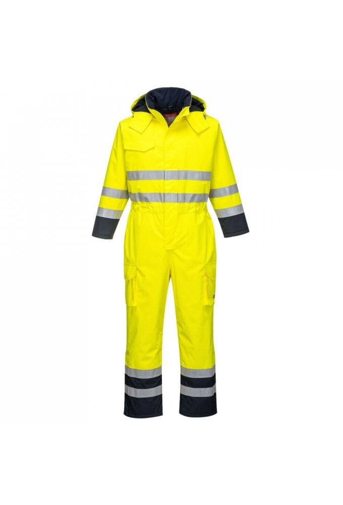 Bizflame Rain Hi-Vis Constrast FR Winter Coverall