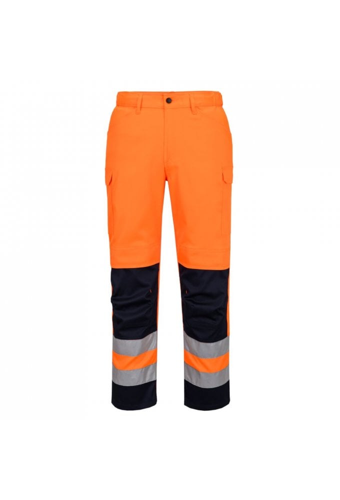 Hi-Vis Mesh Panel Trousers