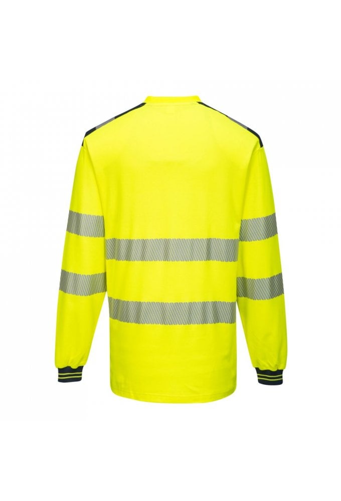 PW3 Hi-Vis Cotton Comfort T-Shirt L/S
