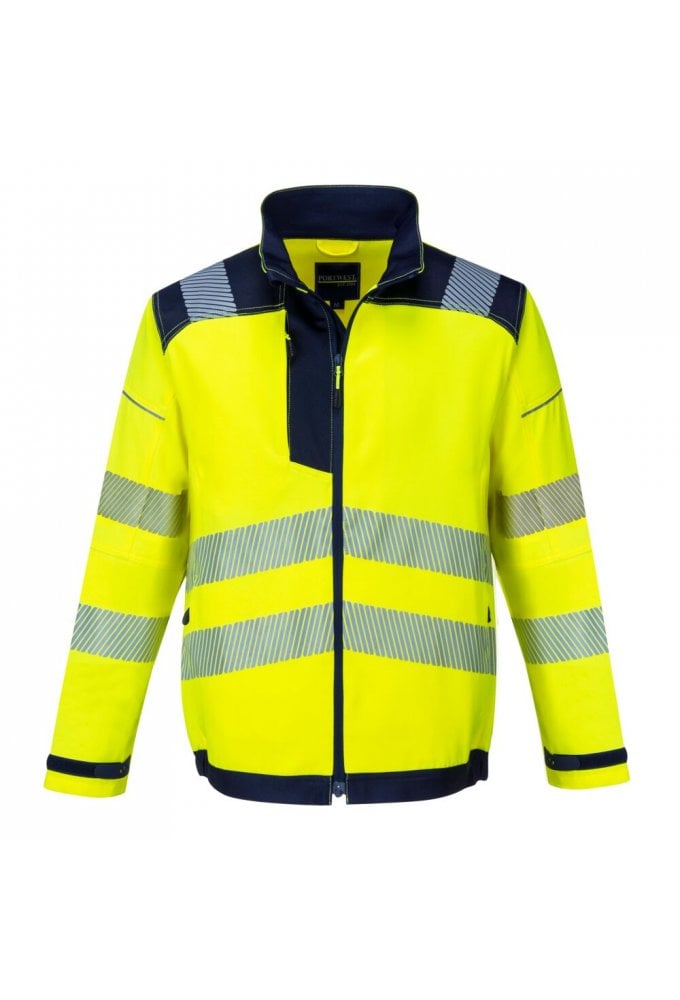 t500 PW3 Hi-Vis Poly Cotton Work Jacket (Small to 3XLarge) 4 COLOURS