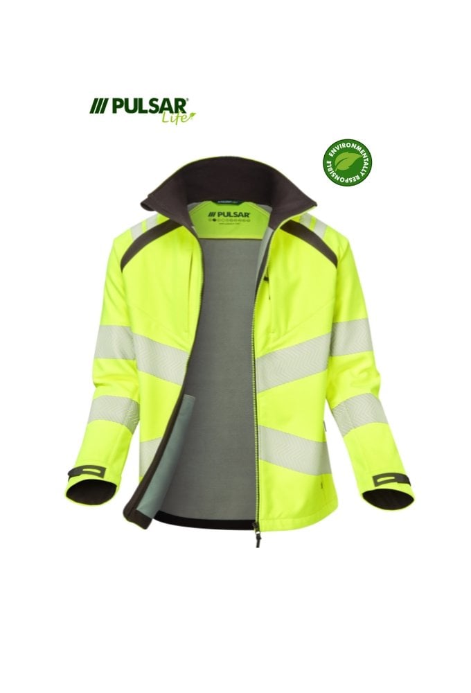 LFE915 Pulsar PULSAR® LIFE Men's Softshell Jacket Yellow (Small to 6XLarge)