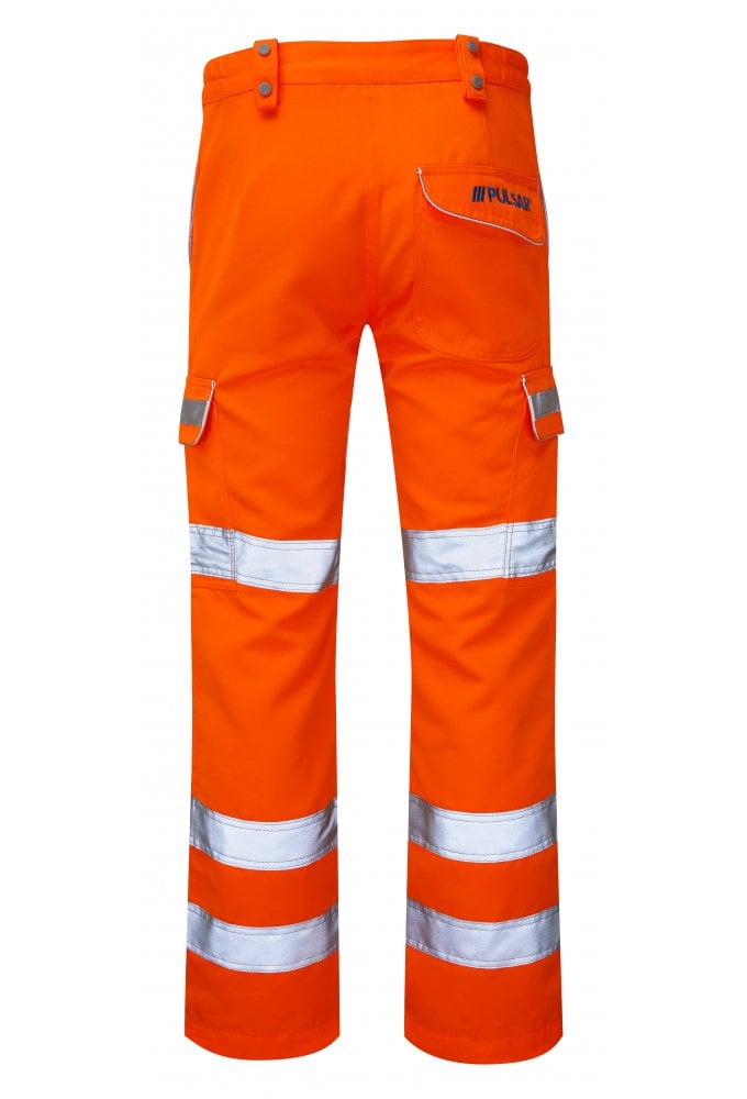 PR336LDS Pulsar PULSAR® Protect Women's High Visibility Combat Trouser Orange