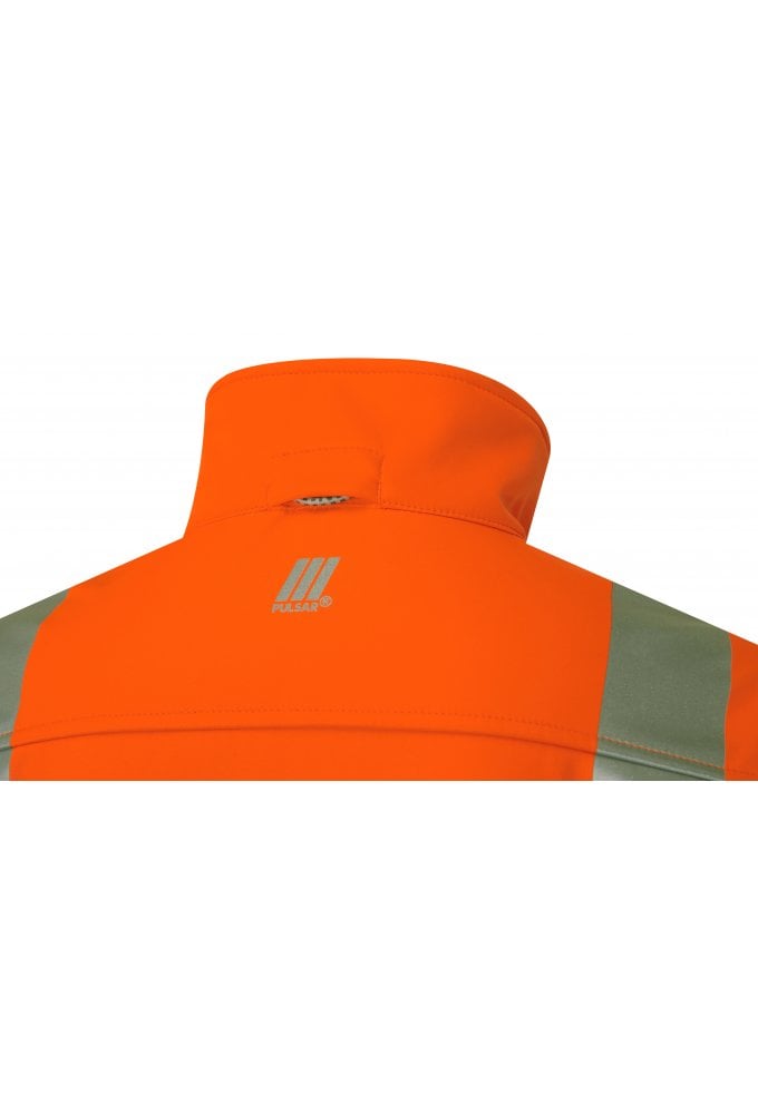 PR707 Pulsar PULSAR® Protect Women's High Visibility Orange Softshell Orange