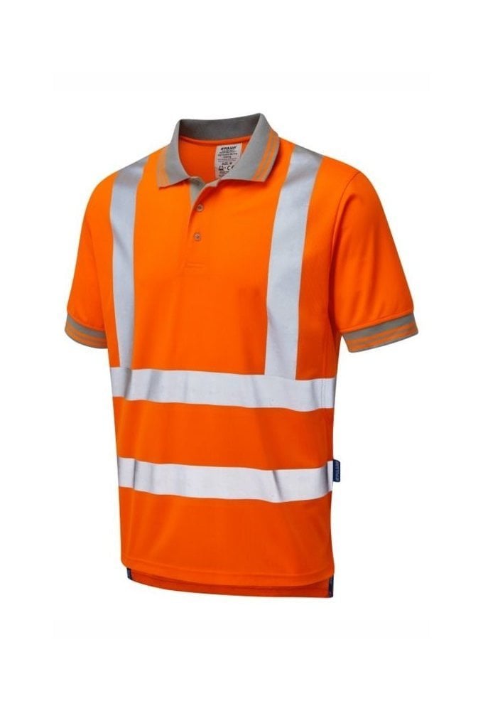 PR176R Recycled Content Pulsar PULSAR® Rail Spec Polo Shirt ORANGE S-4xl RIS-3279