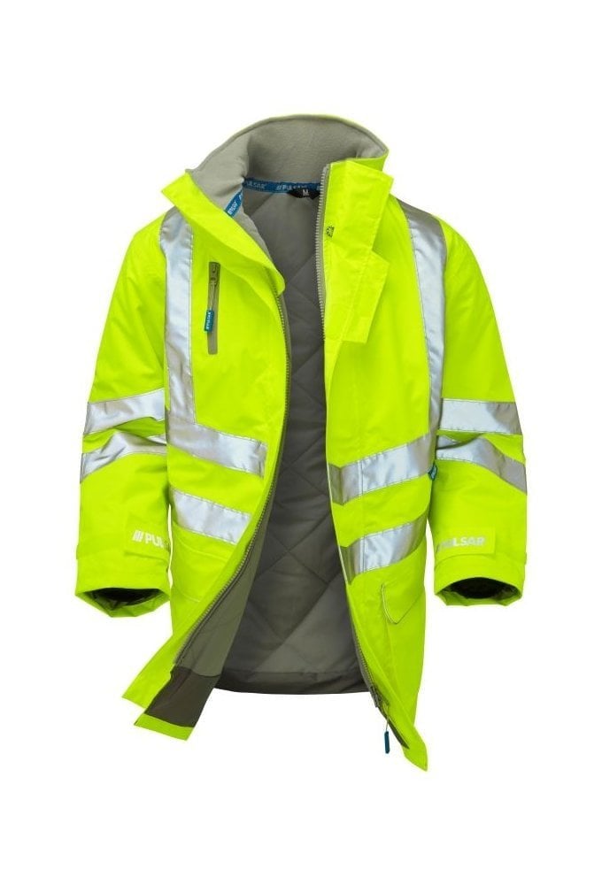 P187-YEL Pulsar P187 PULSAR® Padded Storm Coat S-4XL
