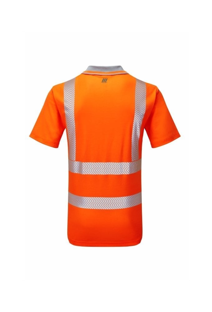 LFE901-ORG Pulsar PULSAR® LIFE Men's Polo Shirt Orange Size Small-6XL RIS-3279