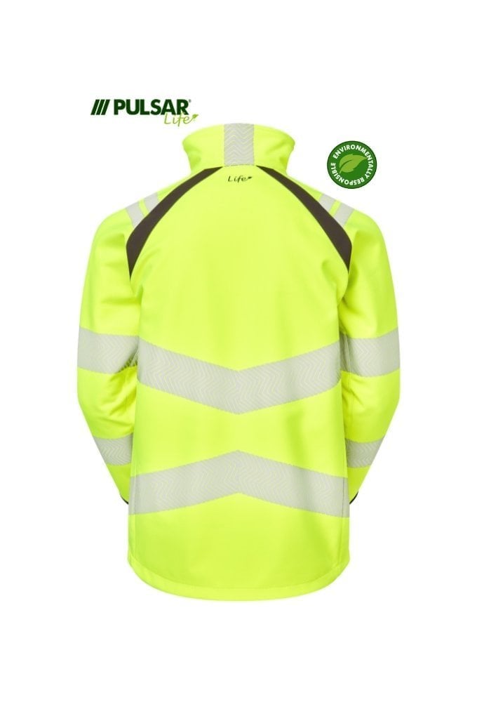 LFE915 Pulsar PULSAR® LIFE Men's Softshell Jacket Yellow (Small to 6XLarge)