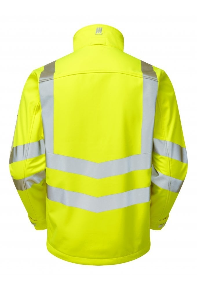 P534 Pulsar PULSAR® Protect High Visibility Interactive Softshell Jacket Yellow