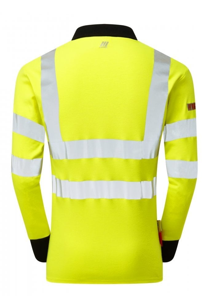 PARC21 Pulsar PULSARĀ® Protect Electric ARC High Visibility Polo Shirt Yellow