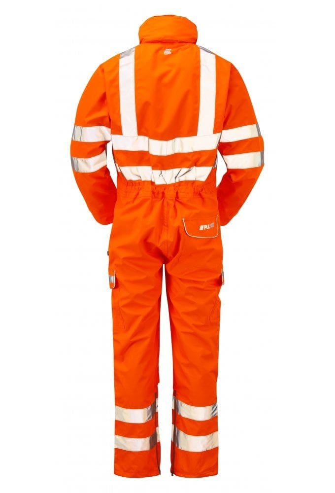 PR505 Pulsar PULSARĀ® Protect High Visibility Waterproof Coverall Orange