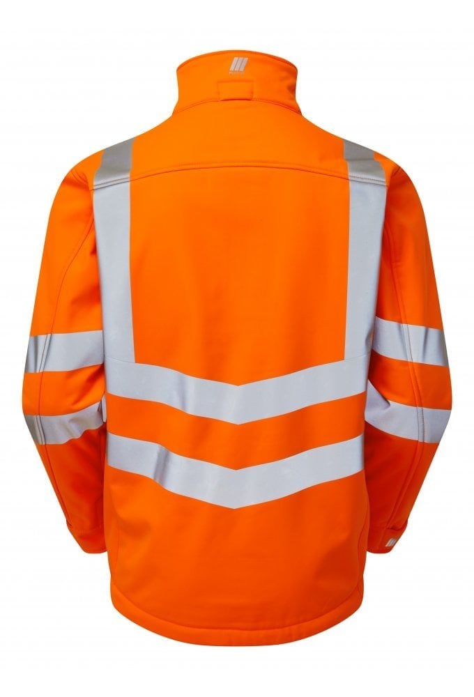 PR535 Pulsar PULSAR® Protect High Visibility Interactive Softshell Jacket Orange