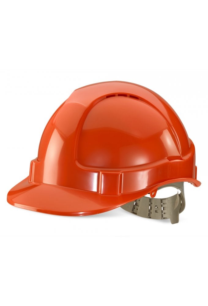 BBVSH Vented Comfort Safety Helmet 6 Point Harness 7 COLOURS