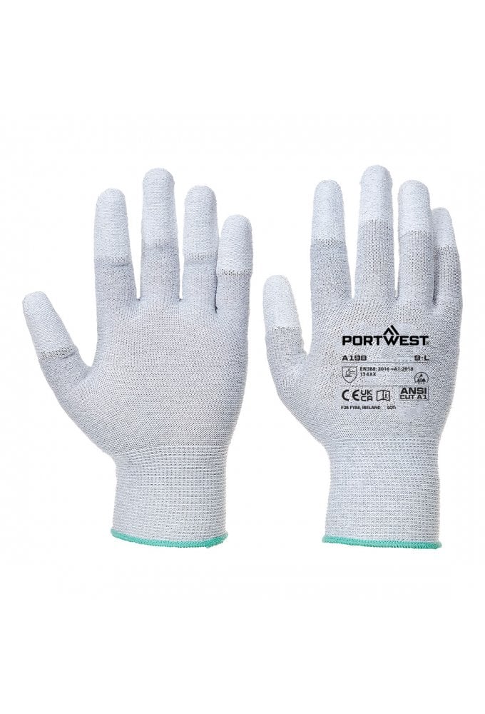 AB198 ESD 13 PU Fingertip Essential Multipack (Pk12)