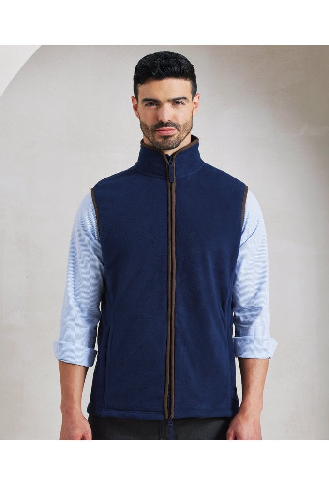 PR803 Premier Artisan Fleece Gilet Premier Size Small-3XL (5 COLOURS)