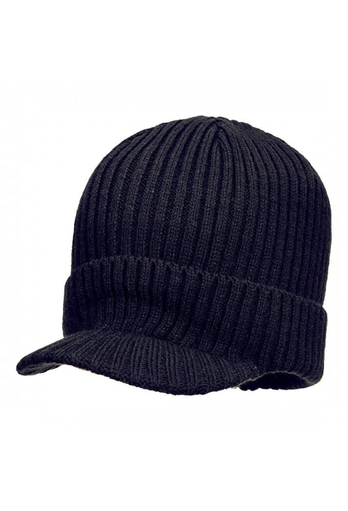 Beanie Hat with Peak