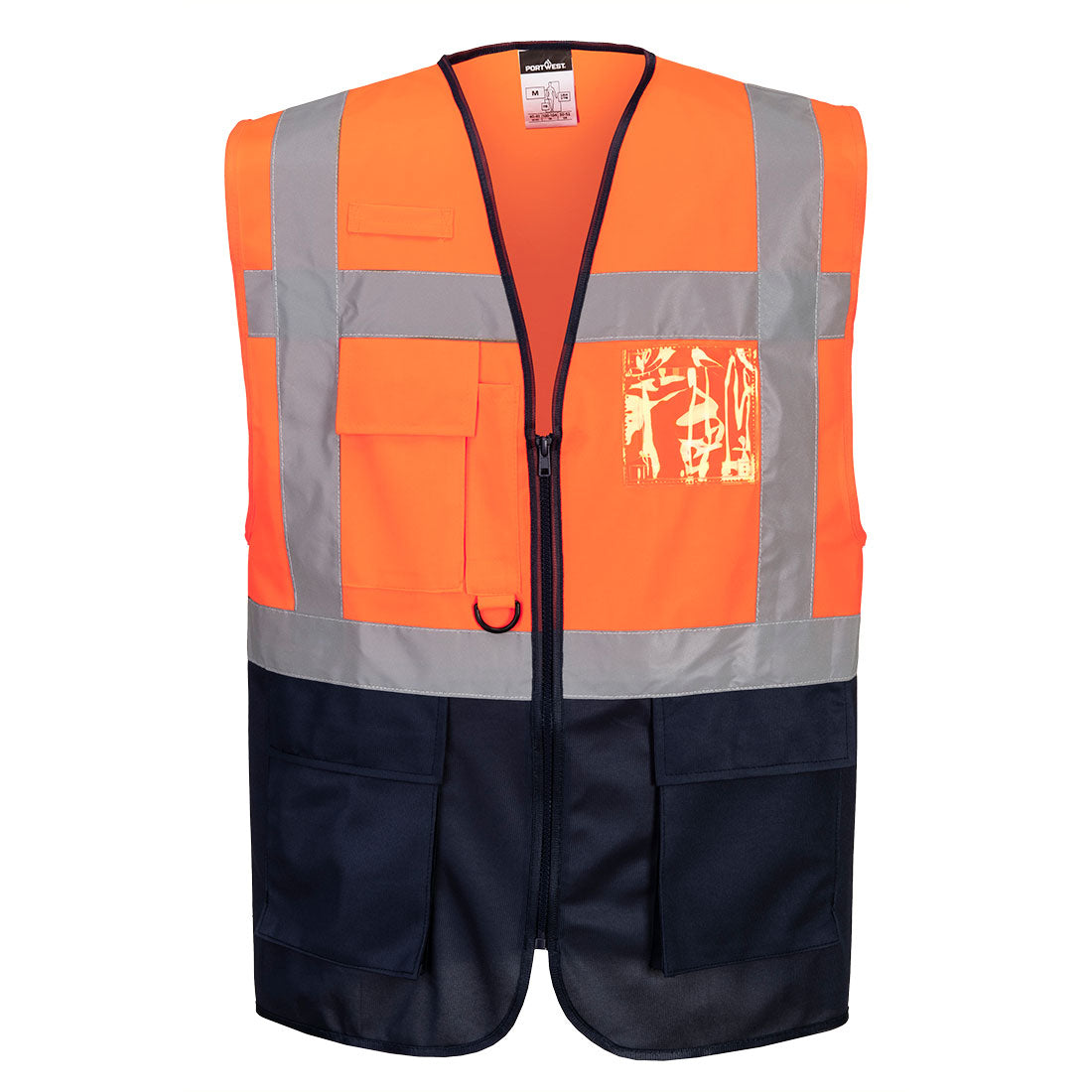 C476 - Warsaw Hi-Vis Contrast Executive Vest