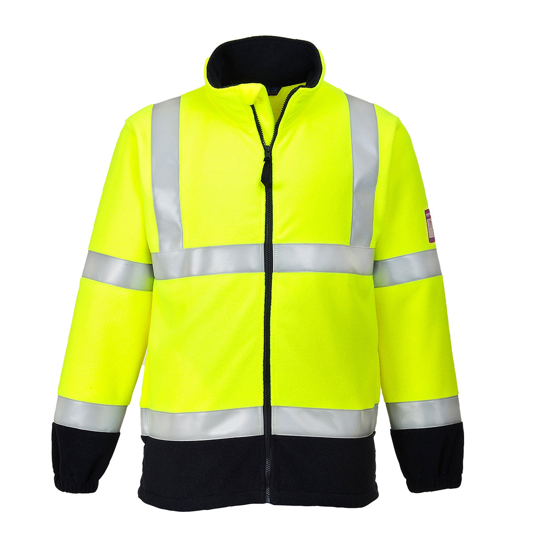 Portwest FR31 Flame Resistant Anti-Static Hi-Vis Fleece (Small To 3XL)