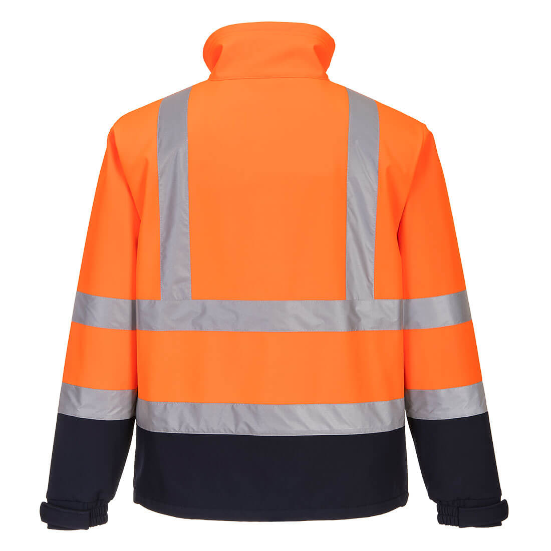 Portwest S425 - Hi-Vis Contrast Softshell (3L) (Small - 3XL) 2 COLOURS RIS 3279 TOM In Orange