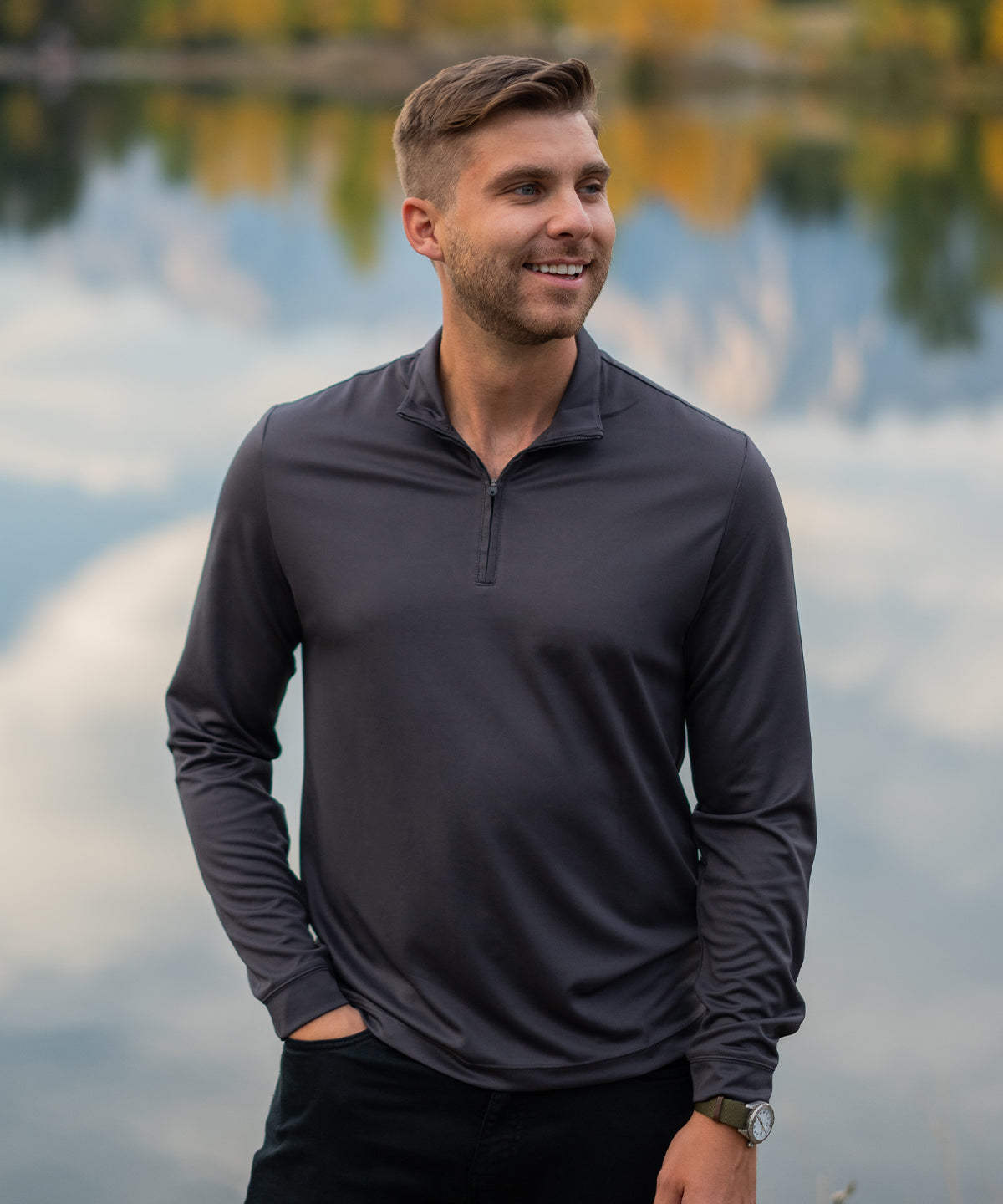 ST254 - Monterey 1/4-zip pullover