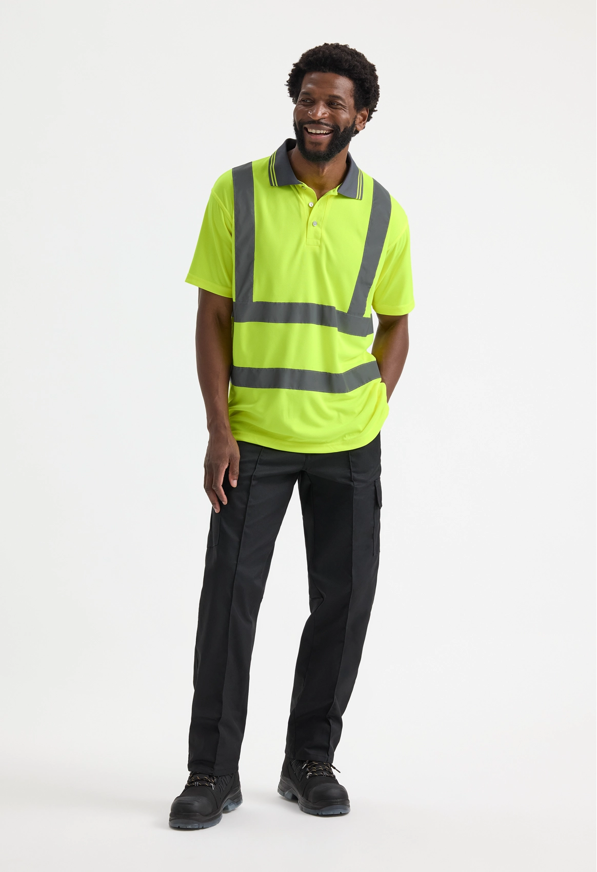 UNEEK UC808 Hi Vis Short Sleeve Polo Shirt S-5XL (2 COLOURS)