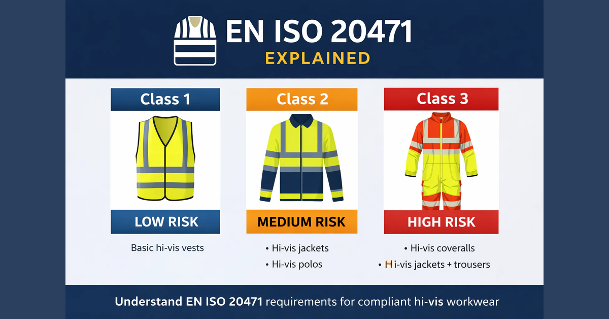 EN ISO 20471 Explained: Hi-Vis Classes, Requirements & Employer Responsibilities (UK)