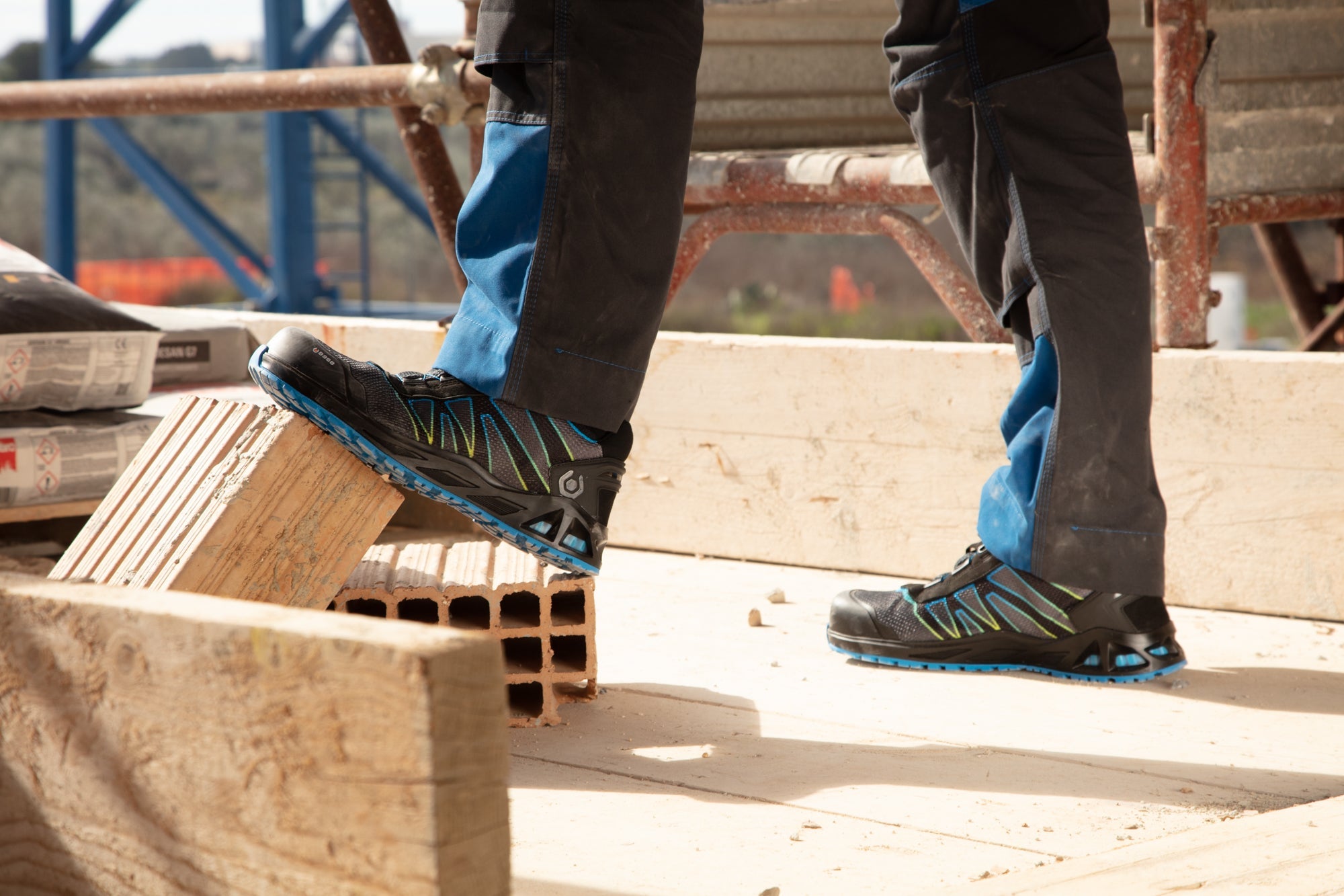 Safety footwear including safety boots and safety shoes designed for workplace and site protection