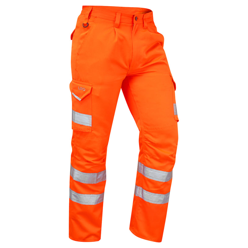 CT01-O Class 1 Bideford Poly/Cotton Cargo Trousers (28 to 60 Waist) RIS 3279 TOM