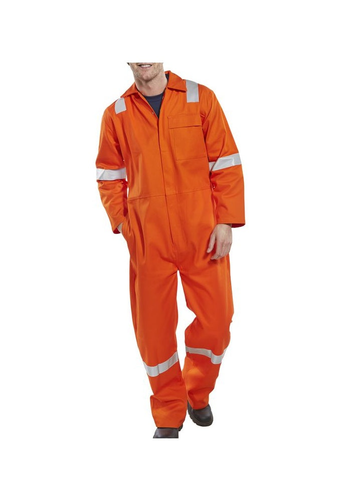 CFRBSND Beeswift  Nordic Flame Retardent Boilersuit (Size 36 Chest  to 56  Chest)  4 COLOURS