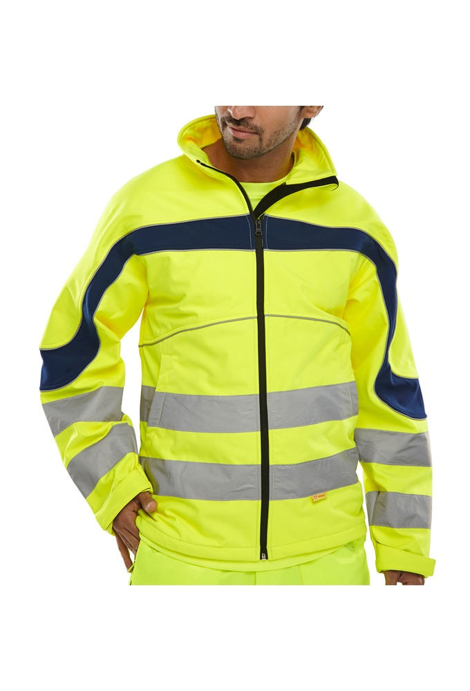 ET40 Beeswift Eton Soft Shell Jacket (Breathable , Water Resistant) (Small To 5XL)