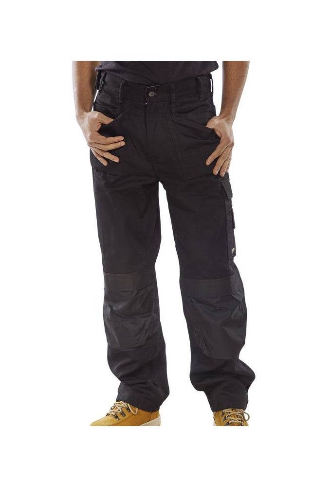 CPMPTNBL Black Premium Holster  Pocket Trousers (30 to 46 Waist)