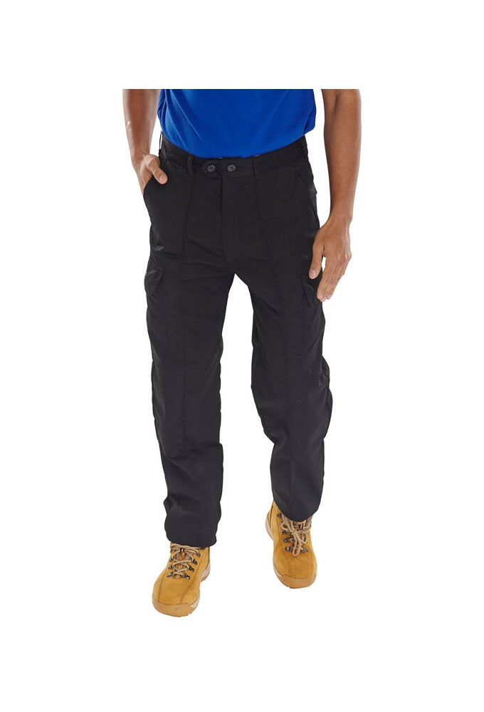 PCTHWBL Combat Style Workwear Trousers  (30 to 52 Waist) Short, Reg and Long Leg