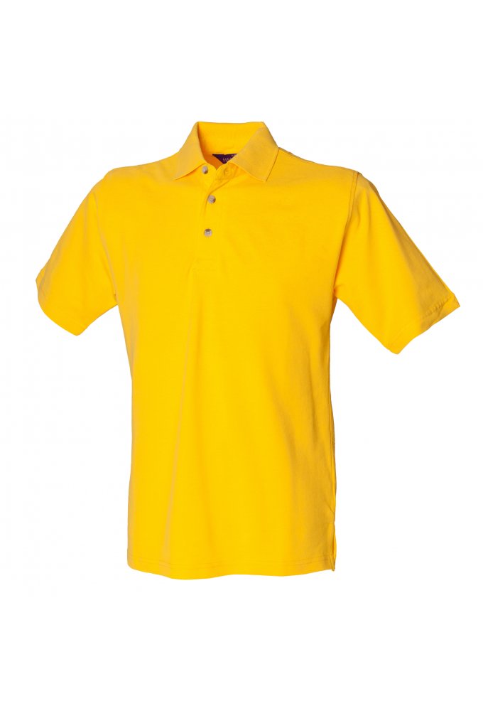 HB400  Unisex Polo Shirt 65/35 (XSmall to 5XL)  16 COLOURS