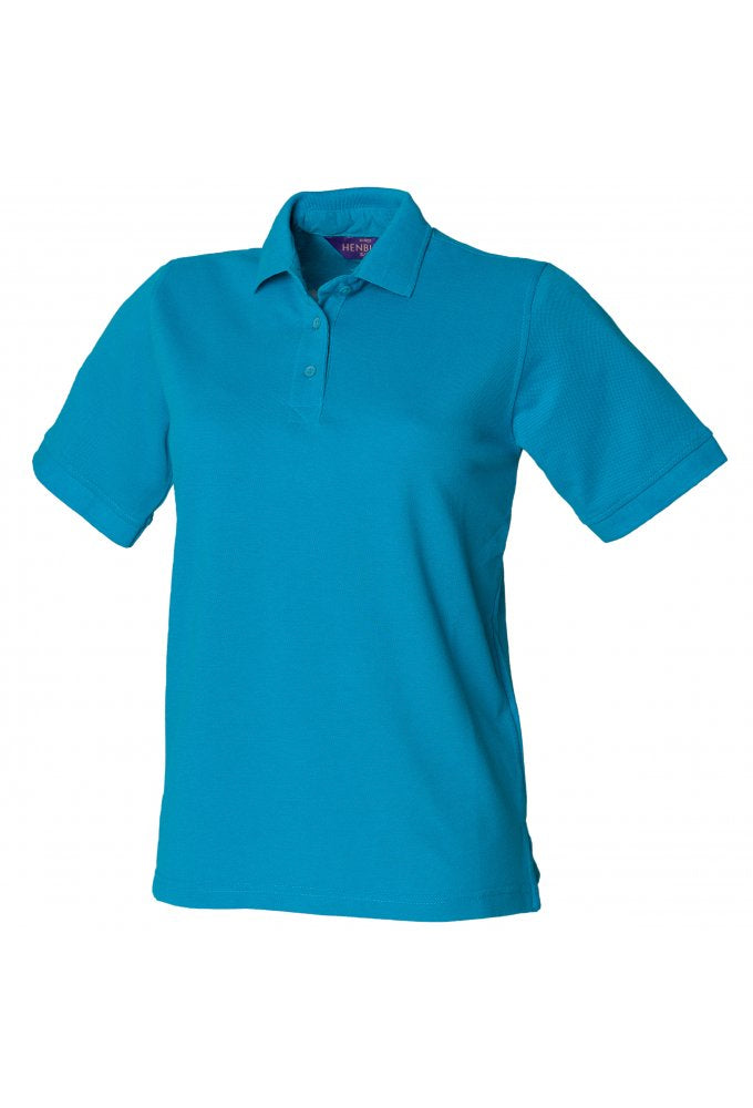HB401 Ladies Fit Polo Shirt 65/35 (XSmall to 3XL) 13 COLOURS