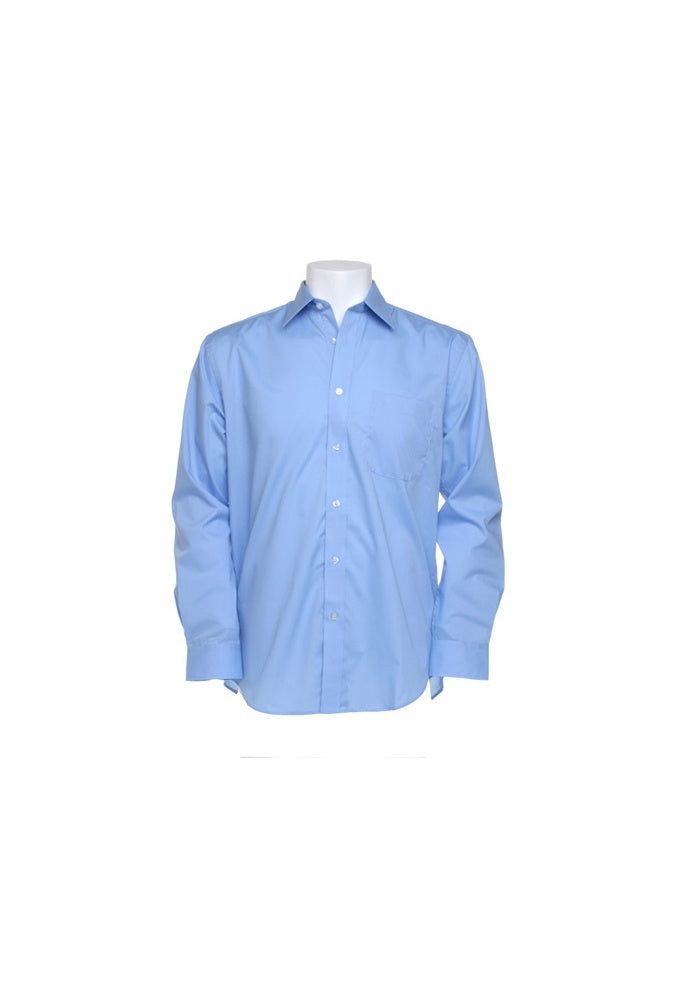 KK104 Long Sleeved Business Shirt  (Collar Size  14.5 To 19.5)  4  COLOURS