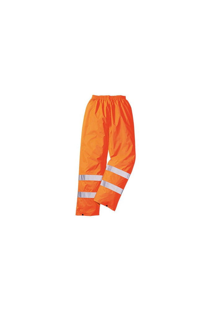 H441 Portwest Hi-Vis Rain Trousers (Small To 4XL)