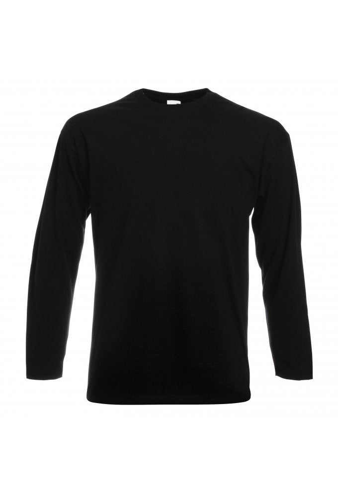 SS032 Valueweight Long Sleeve T-Shirt (Small To 2XL) 8 COLOURS