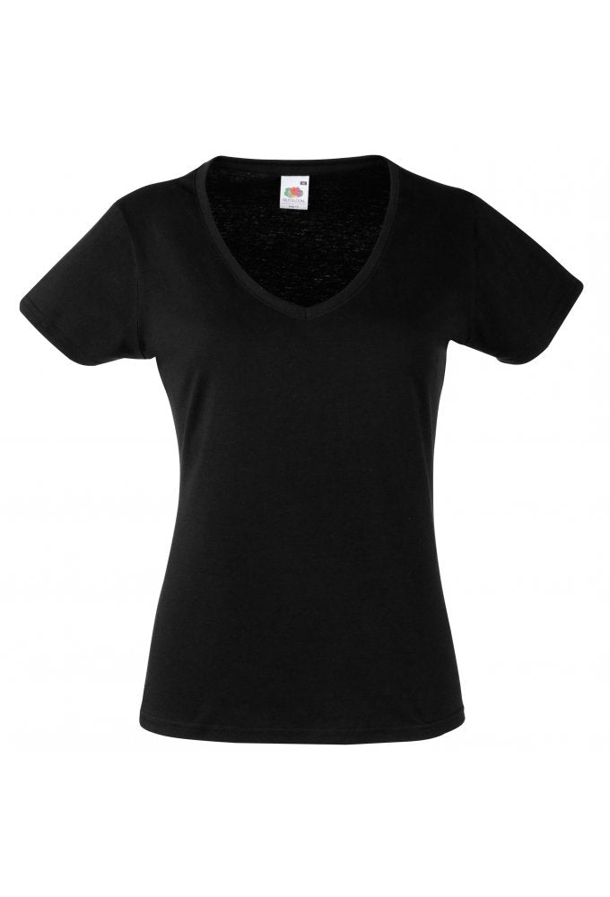 SS047 Ladys Fit ValueWeight V-Neck T-Shirt (XSmall To 2XL) 7 CLOURS