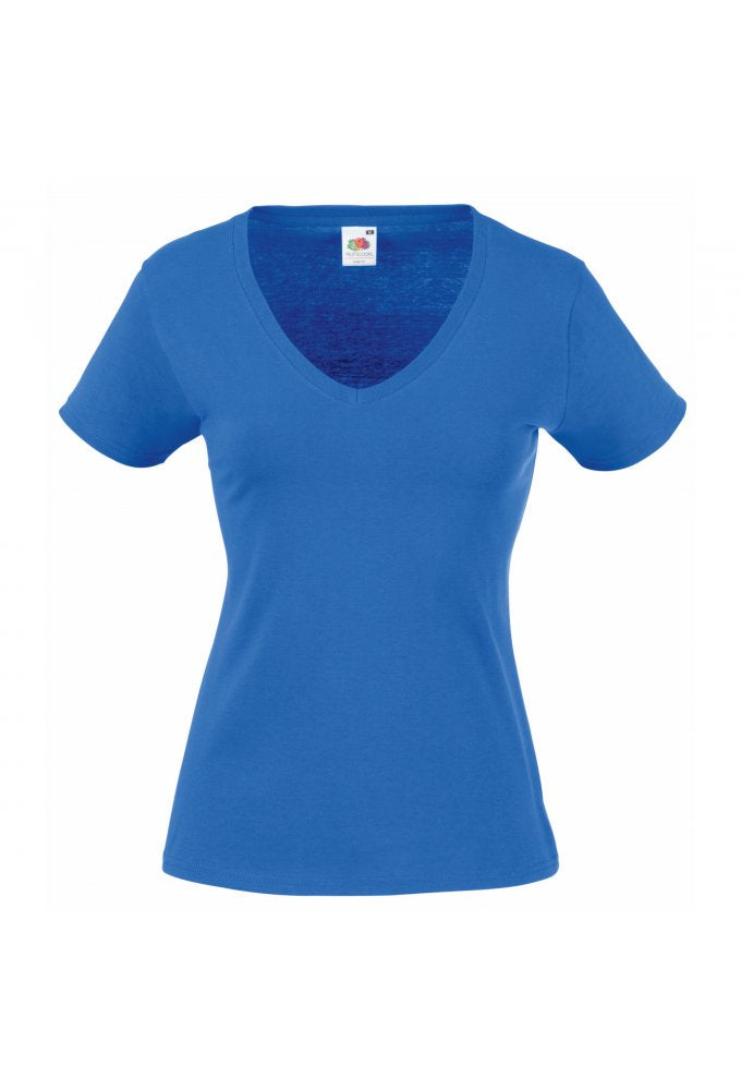 SS047 Ladys Fit ValueWeight V-Neck T-Shirt (XSmall To 2XL) 7 CLOURS